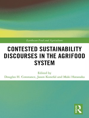 cover image of Contested Sustainability Discourses in the Agrifood System